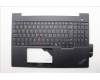Lenovo 5M11N99186 C-Cover with keyboard,Slovenian,Black,Backlight