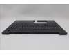 Lenovo 5M11N99200 C-Cover with keyboard, Nordic, Black, Backlight, UK