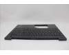 Lenovo 5M11N99206 C-Cover with keyboard, Switzerland, Black, Backlight, UK