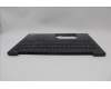 Lenovo 5M11N99223 C-Cover with keyboard, US English Euro, Black, Backlight, US