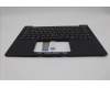 Lenovo 5M11N99469 C-Cover with keyboard, Norwegian, Black, Backlight, UK