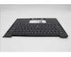 Lenovo 5M11N99469 C-Cover with keyboard, Norwegian, Black, Backlight, UK