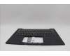 Lenovo 5M11N99570 C-Cover with keyboard, Danish, Black, Backlight, WWAN, UK