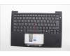 Lenovo 5M11N99650 C-Cover with keyboard, Spanish, Black, Backlight, WWAN, UK