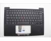 Lenovo 5M11N99670 C-Cover with keyboard, Turkish, Black, Backlight, WWAN, UK