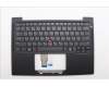 Lenovo 5M11N99682 C-Cover with keyboard, Ukraine, Black, Backlight, WWAN, US