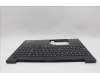 Lenovo 5M11N99771 C-Cover with keyboard, Italian, Black, UK