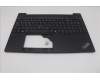 Lenovo 5M11N99786 C-Cover with keyboard, Slovenian, Black, UK