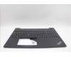 Lenovo 5M11N99789 C-Cover with keyboard, Swedish/Finnish, Black, UK
