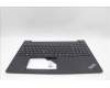 Lenovo 5M11N99795 C-Cover with keyboard, Switzerland, Black, UK