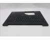 Lenovo 5M11N99803 C-Cover with keyboard, US English Euro, Black, US