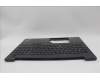 Lenovo 5M11N99839 C-Cover with keyboard, USA English, Black, Backlight, US