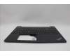 Lenovo 5M11N99858 C-Cover with keyboard, French, Black, Backlight, US