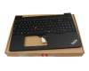 5M11N99860 Original Lenovo Tastatur inkl. Topcase DE (deutsch) schwarz/schwarz mit Backlight und Mouse-Stick