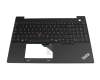 5M11N99861 Original Lenovo Tastatur inkl. Topcase DE (deutsch) schwarz/schwarz mit Backlight und Mouse-Stick