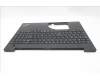 Lenovo 5M11N99872 C-Cover with keyboard, Italian, Black, Backlight, UK