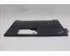 Lenovo 5M11N99884 C-Cover with keyboard, Czech Slovakian, Black, Backlight, UK