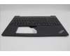 Lenovo 5M11N99888 C-Cover with keyboard, Slovenian, Black, Backlight, UK