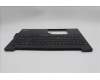 Lenovo 5M11N99909 C-Cover with keyboard, Icelandic, Black, Backlight, UK