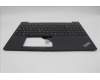 Lenovo 5M11N99912 C-Cover with keyboard, Bulgarian, Black, Backlight, UK