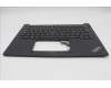 Lenovo 5M11N99963 C-Cover with keyboard, Spanish, Black, UK