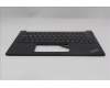 Lenovo 5M11N99969 C-Cover with keyboard, German, Black, UK