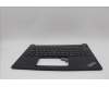 Lenovo 5M11P32492 C-Cover with keyboard, Bulgarian, Black, Backlight, UK