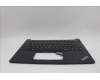 Lenovo 5M11P32524 C-Cover with keyboard, Korean, Black, Backlight, US