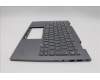 Lenovo 5M11P34977 C-Cover with keyboard, Japanese, Luna Grey, Fingerprint, WLAN, JP
