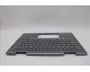 Lenovo 5M11P35024 C-Cover with keyboard, Swedish/Finnish, Luna Grey, Fingerprint, WLAN, UK