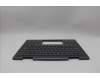 Lenovo 5M11P35033 C-Cover with keyboard, Arabic, Luna Grey, Fingerprint, WWAN, US