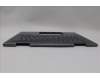 Lenovo 5M11P35075 C-Cover with keyboard, Czech Slovakian, Luna Grey, Fingerprint, WWAN, UK