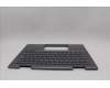 Lenovo 5M11P35082 C-Cover with keyboard,German,Luna Grey,Fingerprint,WWAN
