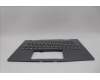 Lenovo 5M11P35093 C-Cover with keyboard,Nordic,Luna Grey,Fingerprint,WWAN