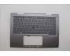 Lenovo 5M11P35097 C-Cover with keyboard, Spanish, Luna Grey, Fingerprint, WWAN, UK