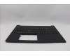 Lenovo 5M11P68314 C-Cover with keyboard, French, Black, Backlight, US