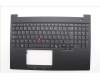 Lenovo 5M11P68345 C-Cover with keyboard, Spanish LA, Black, Backlight, UK