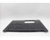 Lenovo 5M11P68360 C-Cover with keyboard, Slovenian, Black, Backlight, UK