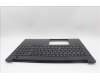 Lenovo 5M11P68422 C-Cover with keyboard, Czech Slovakian, Black, Backlight, WWAN, SIM, UK