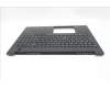 Lenovo 5M11P68433 C-Cover with keyboard, US English Euro, Black, Backlight, WWAN, SIM, US