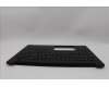 Lenovo 5M11P68798 C-Cover with keyboard, Norwegian, Black, Backlight, WWAN, SIM, UK