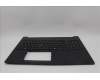 Lenovo 5M11P68833 C-Cover with keyboard, Swedish/Finnish, Black, Backlight, WWAN, SIM, UK