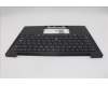 Lenovo 5M11P69374 C-Cover with keyboard, Arabic, Black, Backlight, US