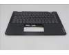 Lenovo 5M11P77375 C-Cover with keyboard, UK English, Black, Backlight, WLAN, UK