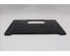 Lenovo 5M11Q25684 C-Cover with keyboard, Arabic, Black, WWAN, US