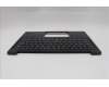 Lenovo 5M11Q25700 C-Cover with keyboard, Icelandic, Black, WWAN, UK