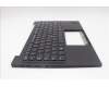 Lenovo 5M11Q25764 C-Cover with keyboard, French, Black, WWAN, US
