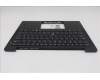 Lenovo 5M11Q53899 C-Cover with keyboard, Slovenian, Black, Backlight, UK