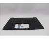 Lenovo 5M11Q54082 C-Cover with keyboard, French, Black, Backlight, WWAN, US