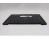 Lenovo 5M11Q54281 C-Cover with keyboard, Ukraine, Black, Backlight, WWAN, US